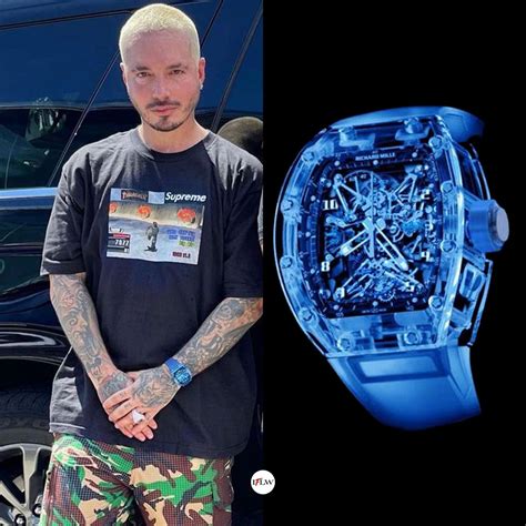 j balvin reloj richard mille|Colombian Singer J Balvin Watch Collection .